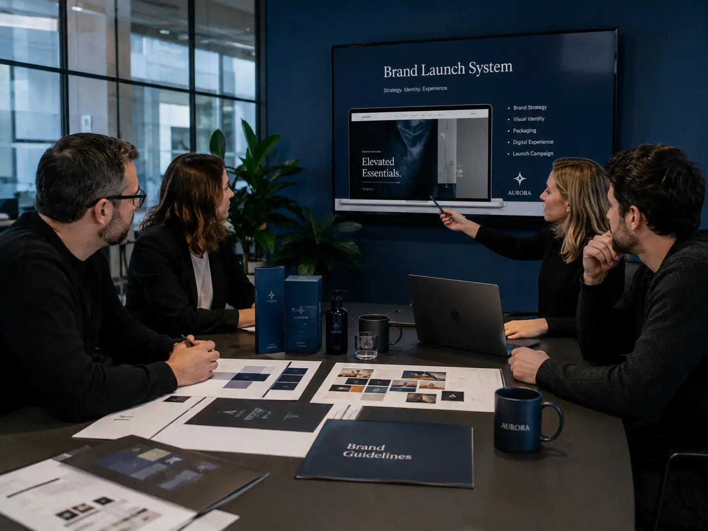 Sample brand launch case study